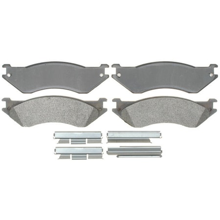 Raybestos 98-02 Dodge Tk-Ram 1500 Pu/Ram 1500 V-Fr Brake Pad Set, Pgd758M PGD758M